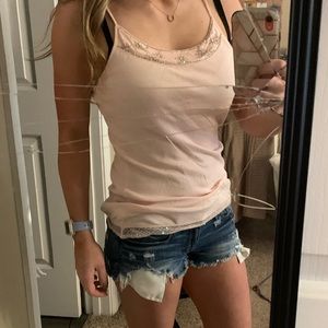 Light Pink Justice Tank Top
